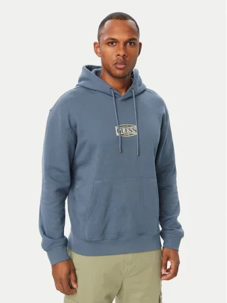 Guess Jeans Hanorac albastru
