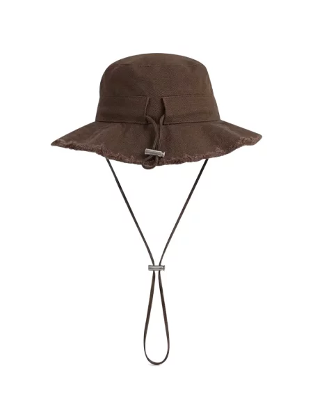 Klobouk bucket Jacquemus hnědý