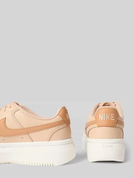 Sneakersy z naturalnej skóry bydlęcej model ALTA' Nike beżowe