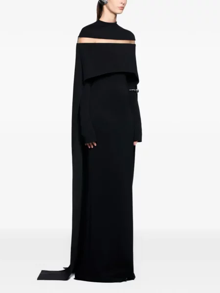 Rochie maxi Chats By C.dam negru