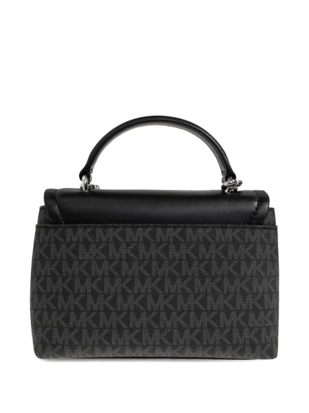 Sneakerși Michael Michael Kors cu imagine cu șireturi din dantelă negru