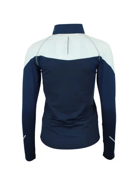 Tricou mânecă lungă Peak Mountain albastru
