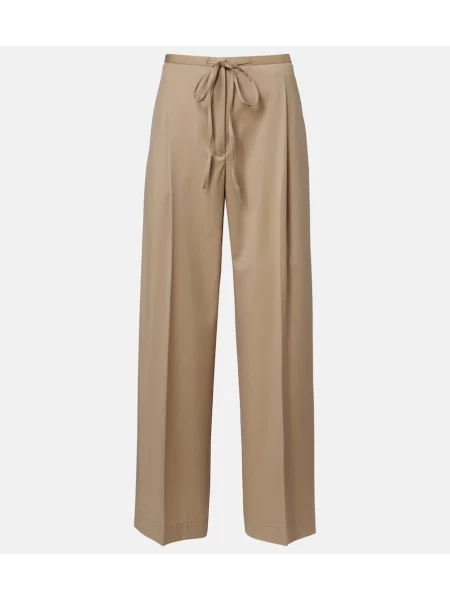 Pantaloni Róhe de lână bej