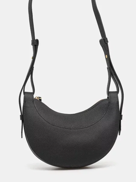 Usnjena torbica Answear.LAB črna