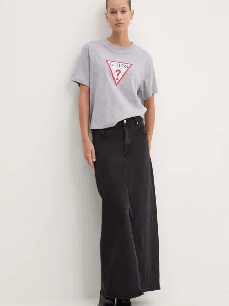 Футболка Guess Jeans серая