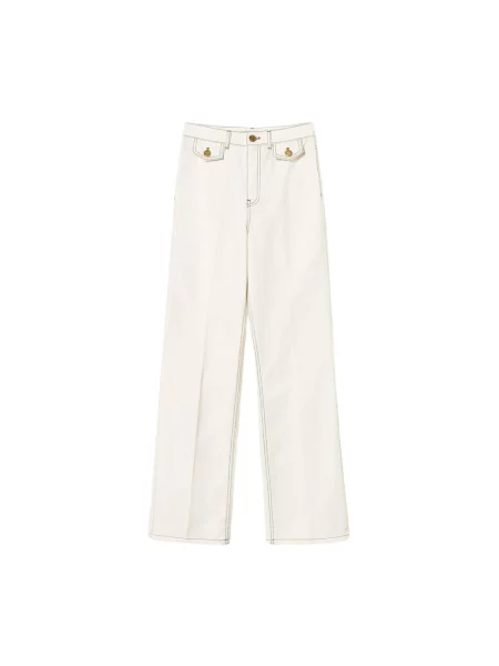 Jeansy Twinset białe
