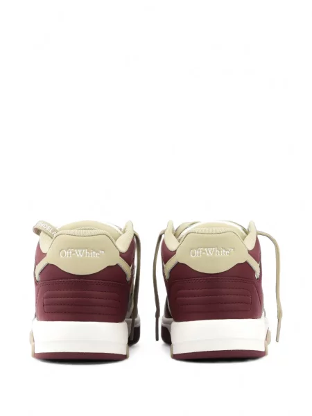 Sneakerși Off-white business alb