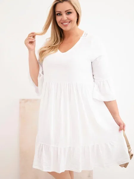 Rochie Kesi Włoski alb