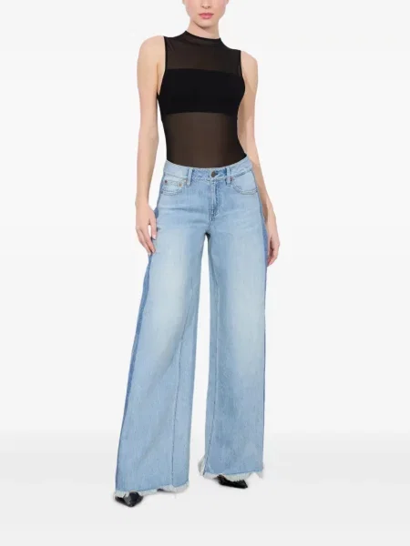 Body Alice + Olivia plasă negru