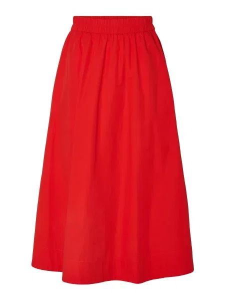 YAS Fustă YASCOLEA roși aprins