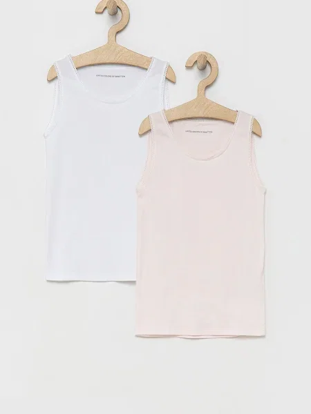 Dětské top United Colors Of Benetton růžový