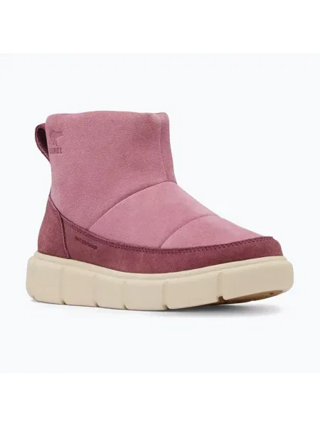 Sorel Младежки ботуши за сняг Sorel Explorer III Slip-On WP dazed mauve/bleached ceramic розово