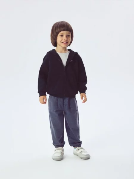 Reserved Pantaloni de jogging din bleumarin