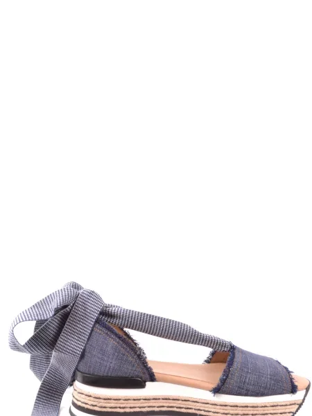 Sandály Hogan na platformě černé