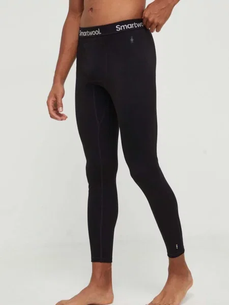 Funkční legíny Smartwool Classic Thermal Merino černá