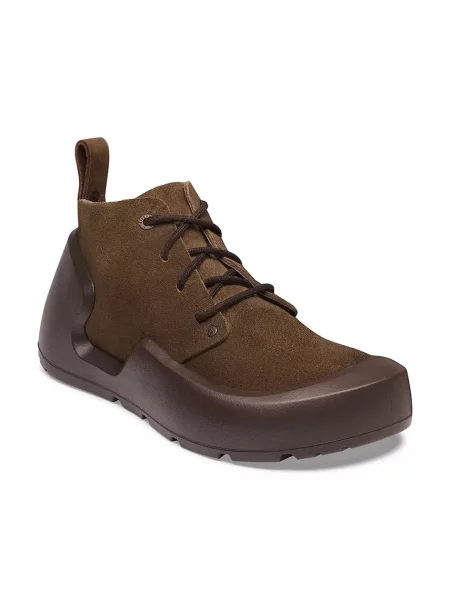 Birkenstock Reykjavik Mid Lace LENB напівчеревики нубукові