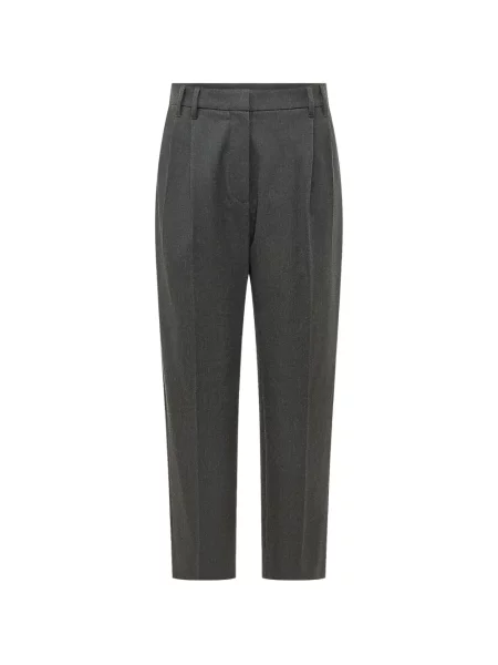 Pantaloni Brunello Cucinelli conici gri