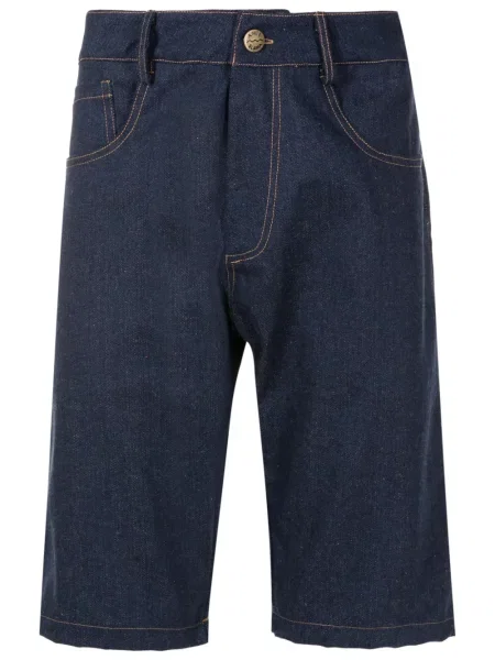 Pantaloni scurți din denim Amir Slama albastru