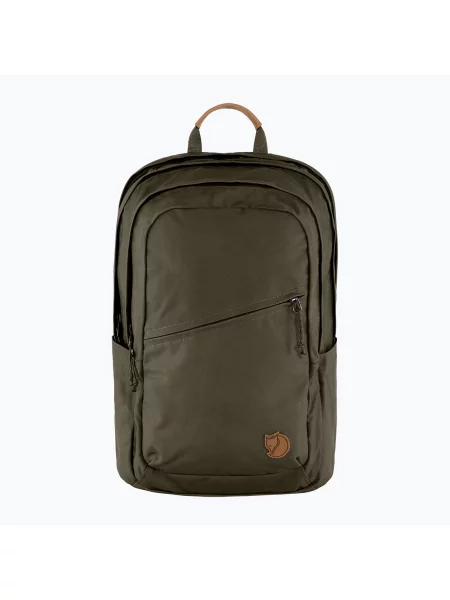 Міський рюкзак Fjällräven Räven 28 l dark olive зелений