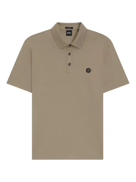 Tricou polo Boss cu autograf