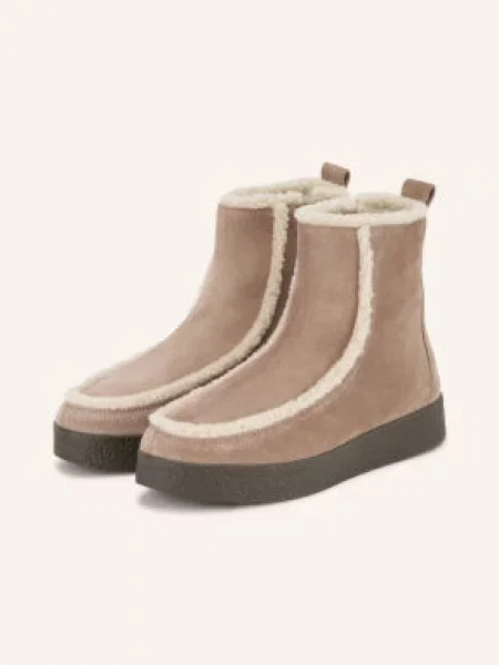 Högl Botki beige beżowe