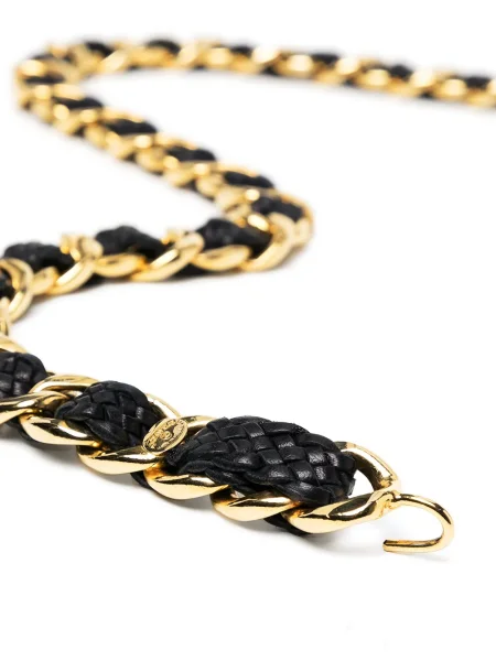 Pásek Chanel Pre-owned zlatý