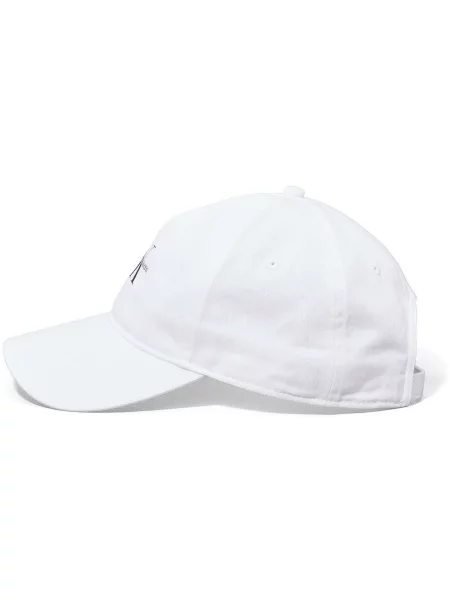 Șapcă Calvin Klein Jeans cu imagine alb