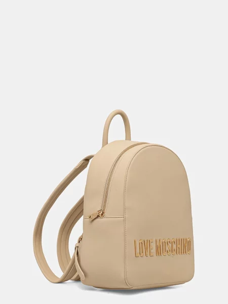 Love Moschino plecak beżowy