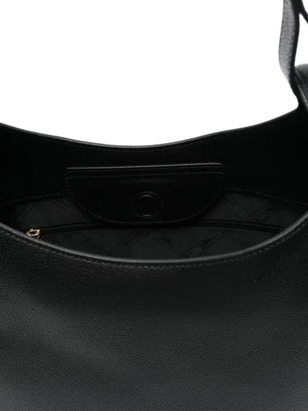 Geanta de piele Longchamp din piele negru