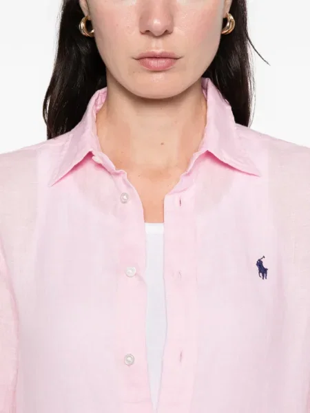 Cămașă Polo Ralph Lauren de in roz