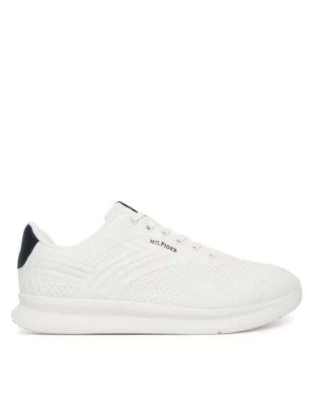 Laisvalaikio batai Tommy Hilfiger Lightweight Runner Mix Écru