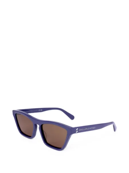 Sunčane naočale Stella Mccartney Eyewear s autogramom plava