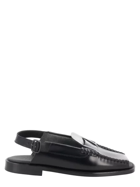 Sandale Hereu slingback negru