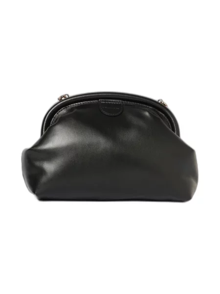 Kopertówka Stella Mccartney skórzana czarna