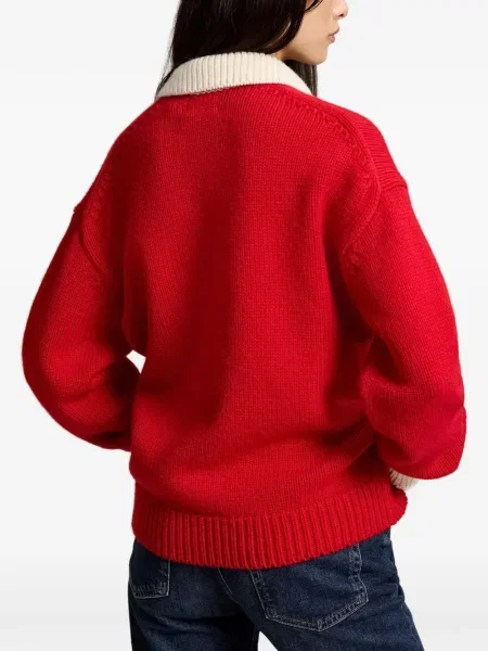 Cravată Polo Ralph Lauren de catifea cord de drumeție albastru