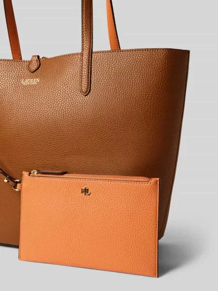 LAUREN RALPH LAUREN Torebka Rvrsble Tote brązowy
