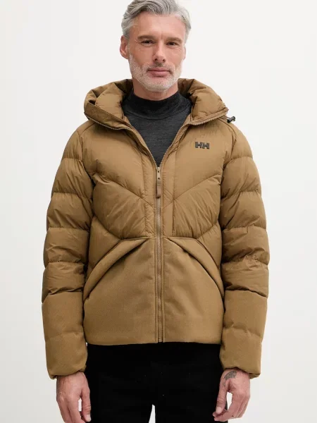 Helly Hansen geacă cu puf bărbați VILLAGE DOWN JACKET verde