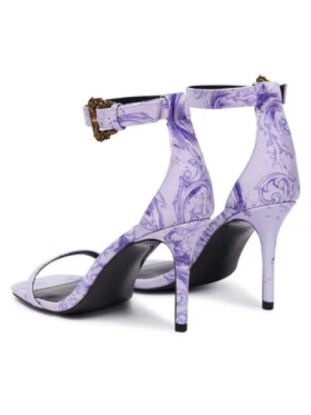 Sandali Versace Jeans Couture vijolična
