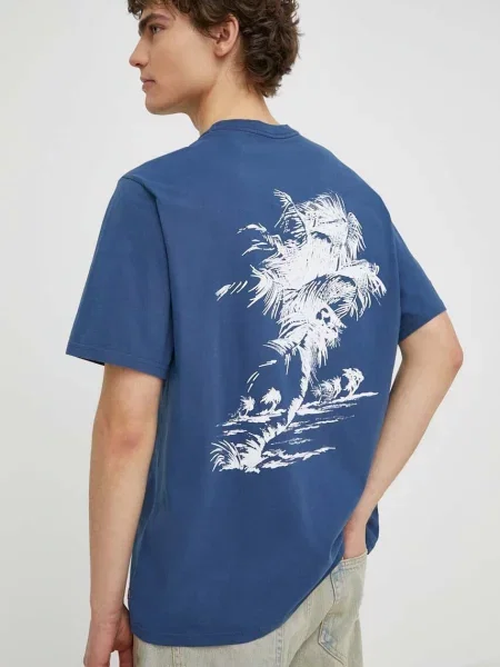 Levi's basic tričko RELAXED FIT TEE modré