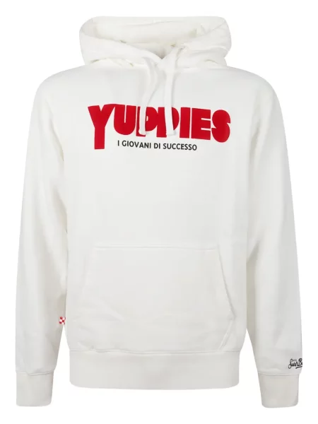 Majica s kapuljačom Mc2 Saint Barth bijela