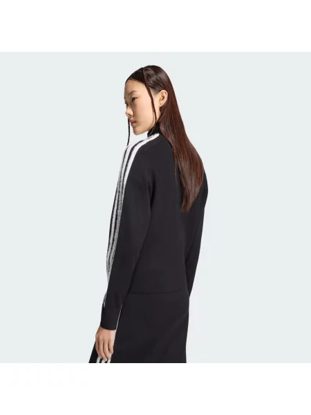 Pletený pletený sportovní top Adidas bílý