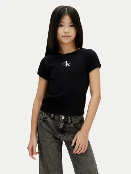 Топ Calvin Klein Jeans черно