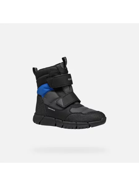 Cizme scurte copii Geox negru