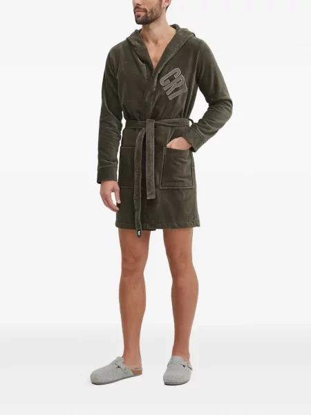 Župan Cr7 Cristiano Ronaldo s kapucí zelený