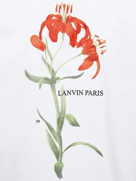 Tricou Lanvin alb