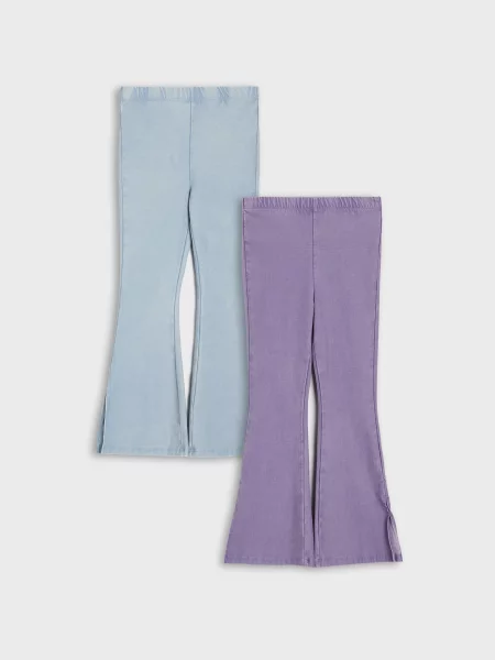 Sinsay Rozšířené legíny 2 pack vícebarevná