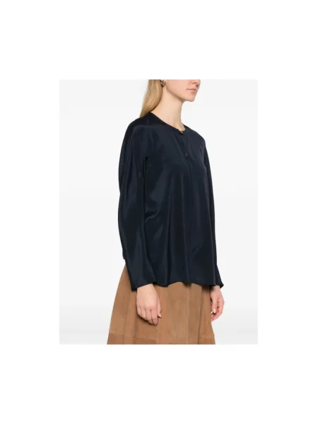 Bluzka Max Mara niebieska