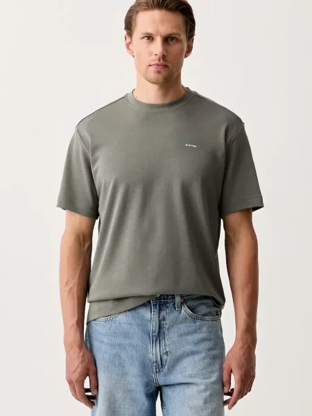 G-Star t-shirt ανδρικό True regular πράσινο