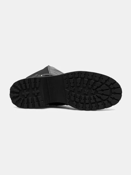 Сапоги Steve Madden на платформе черные