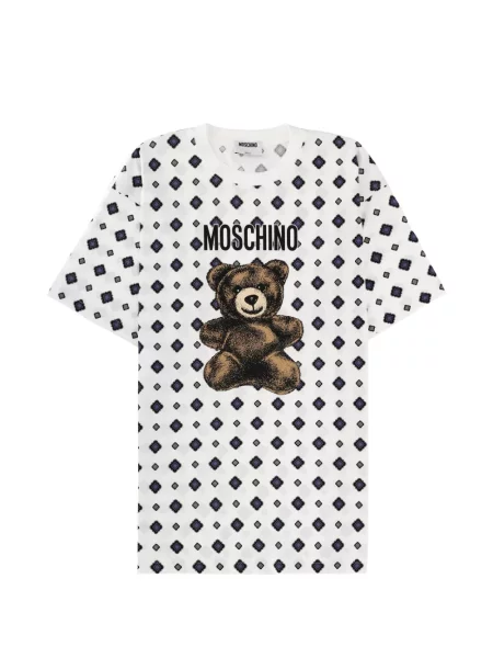Tricou Moschino teddy alb